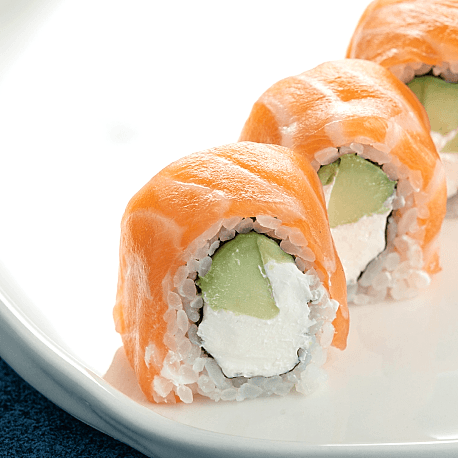 Ролл филадельфия с огурцом